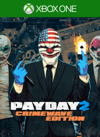 Payday 2 Crimewave Edition PAL Playstation 4 PAL box art